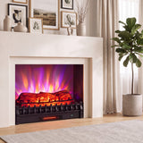 Foyer encastrable WiFi intelligent de 76 cm