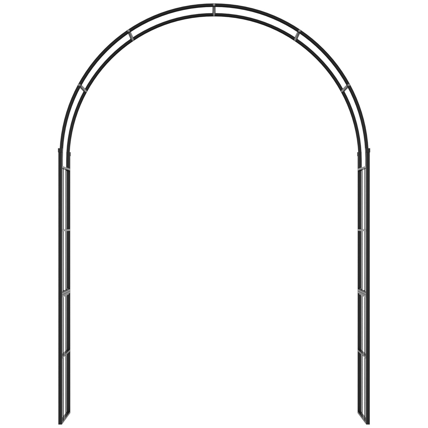 Arche de jardin treillis décorative 265 cm