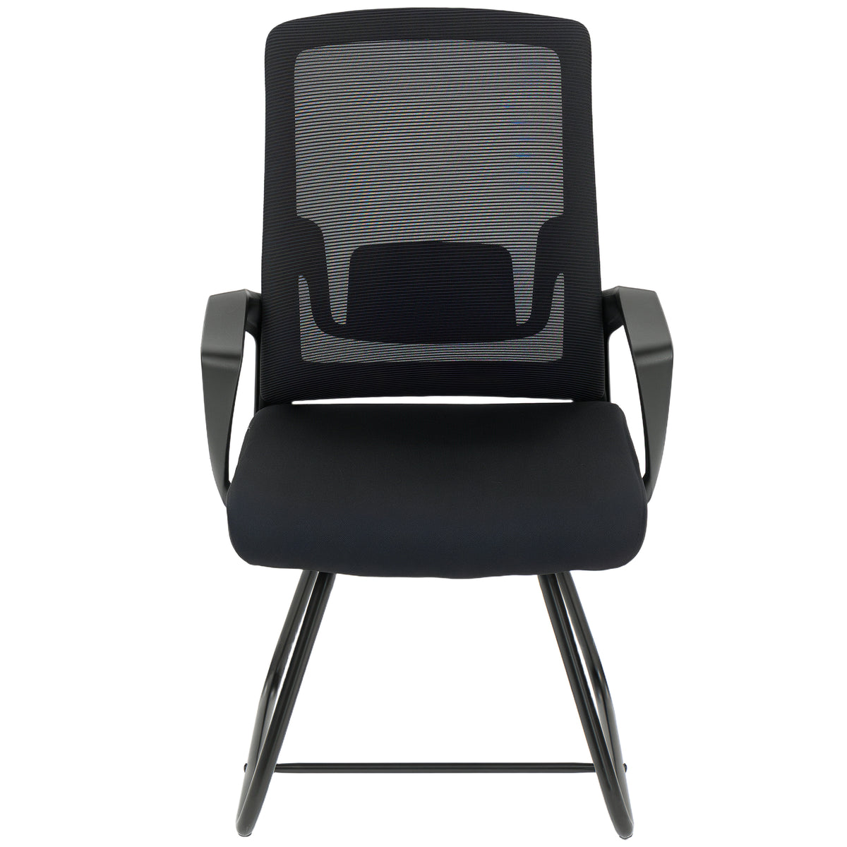 Chaise de bureau sans roulettes support lombaire mesh