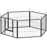 Parc pour chien robuste en acier modulable