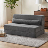 Fauteuil de sol convertible quatre positions — gris