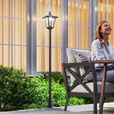 Lampadaire solaire de jardin 160 cm