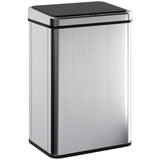 Poubelle automatique sans contact 40 L acier inoxydable