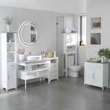 Armoire de salle de bain étroite 3 tiroirs