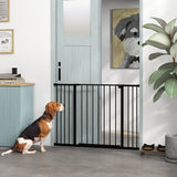 Barrière pour chien extensible escalier — acier