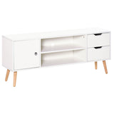 Meuble TV style scandinave pour téléviseurs de 127 cm max