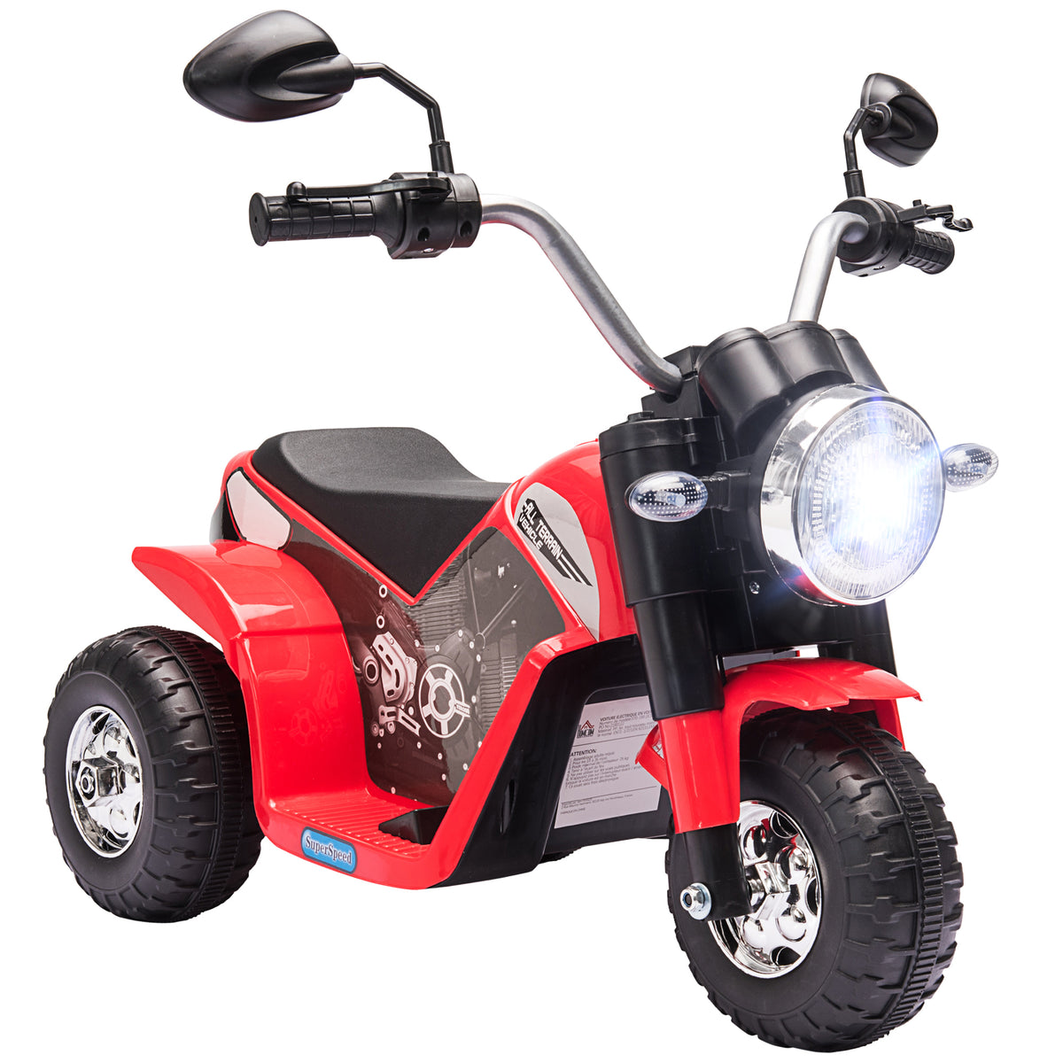Moto électrique enfant 3 roues 6V