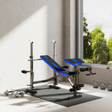 Banc d'haltérophilie multifonction ajustable