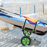 Chariot de kayak aluminium à largeur ajustable