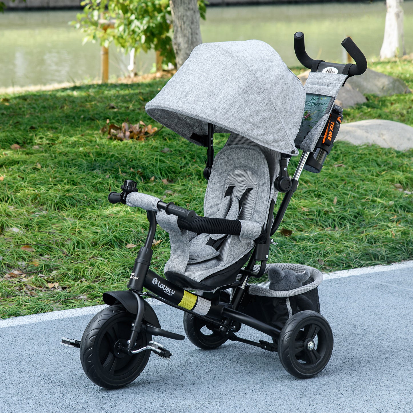 Tricycle évolutif 6 en 1 pour tout-petits 1-5 ans