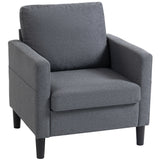 Fauteuil accent moderne rembourré