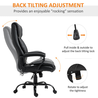 Chaise de bureau ergonomique de direction massante