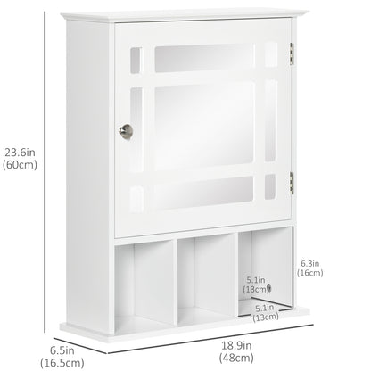 Armoire à pharmacie murale avec miroir