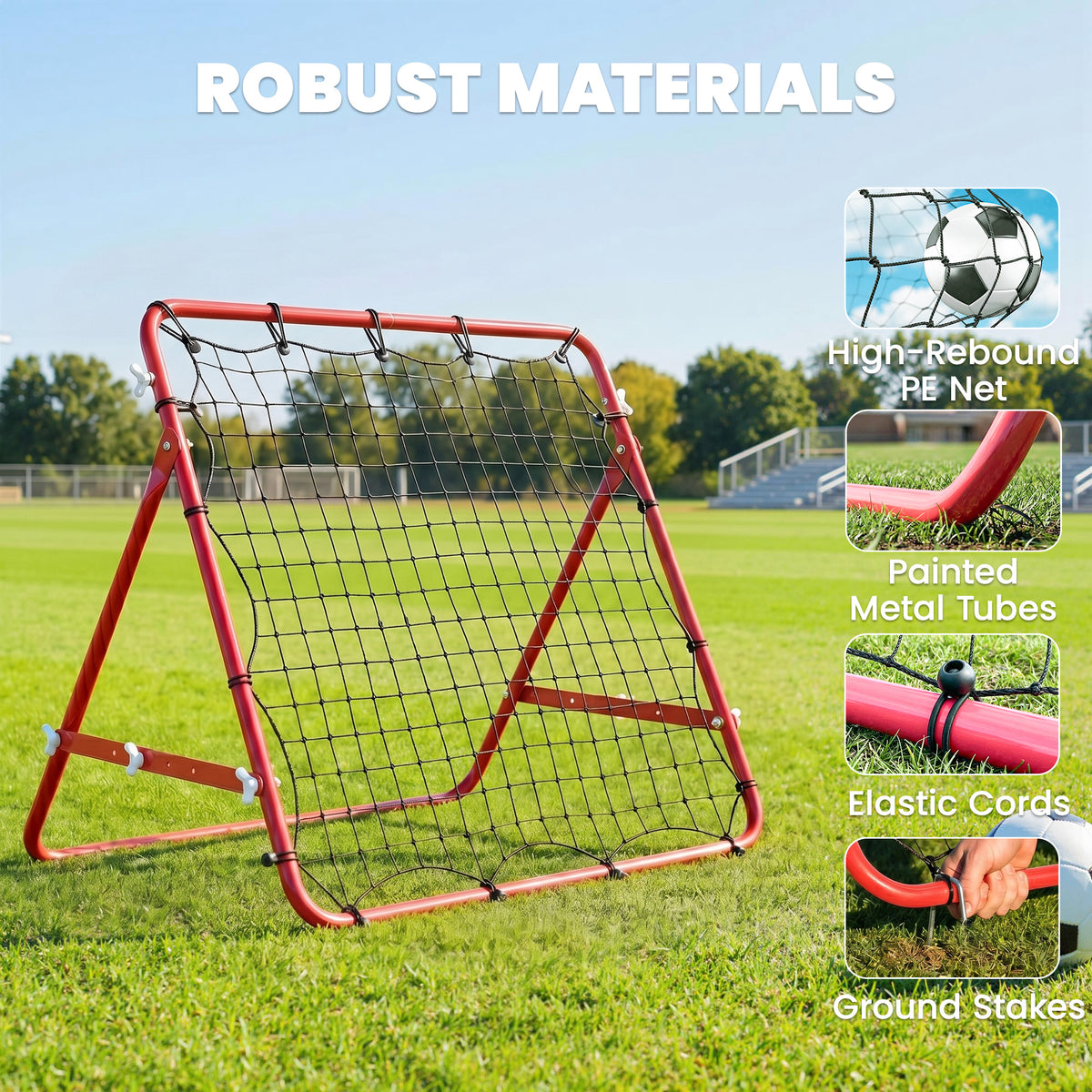 Filet de retour multi-sports réglable et pliable