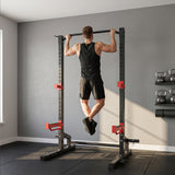Cage de musculation robuste pour entraînement à domicile