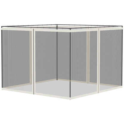 Moustiquaire de remplacement pour gazebo 10' x 13'
