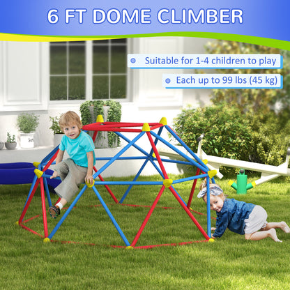 Dôme d'escalade géométrique pour enfants 6 pi