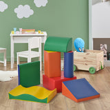 Blocs de jeu en mousse modulaires 7 pièces pour tout-petits