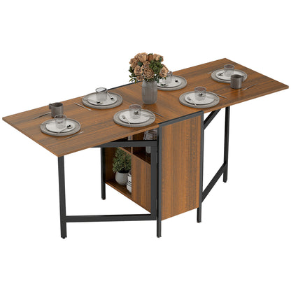 Table à manger pliante escamotable