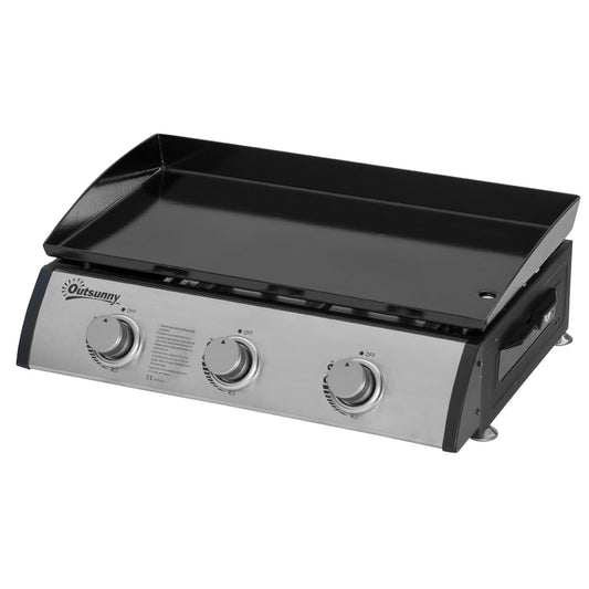 Barbecue à gaz portable 3 brûleurs de table