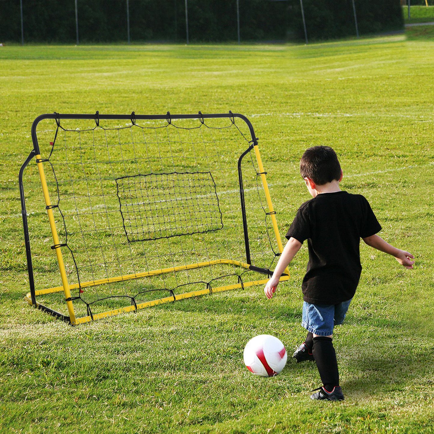 Filet rebondisseur de soccer 5 angles réglables
