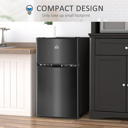 Mini réfrigérateur avec congélateur 91 L double zone
