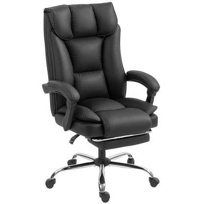 Chaise de bureau ergonomique avec repose-pieds