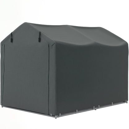 Abri de rangement extérieur résistant aux UV — Gris foncé