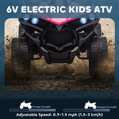 VTT électrique enfant 6V avec musique et phares
