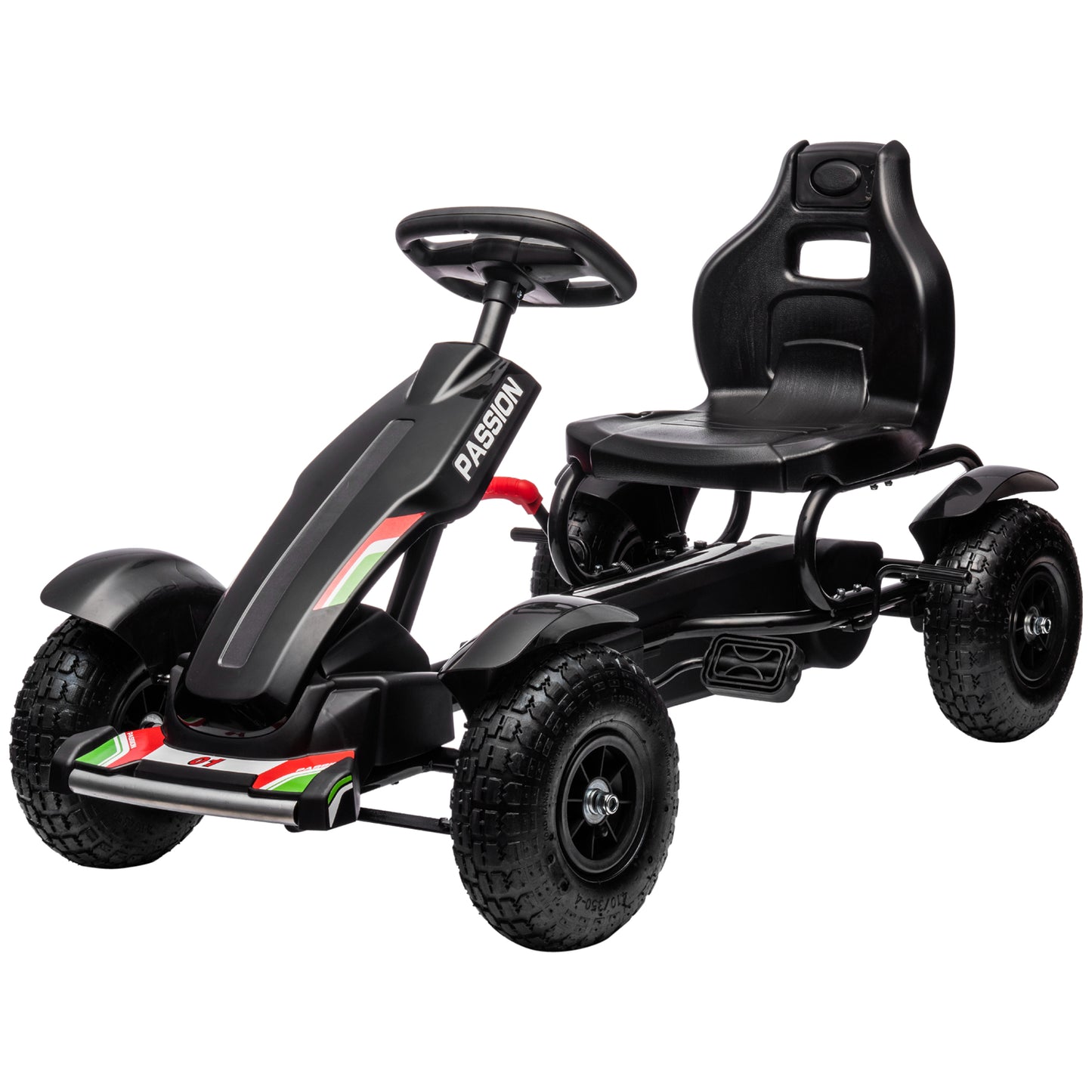 Kart à pédales pour enfants avec freins