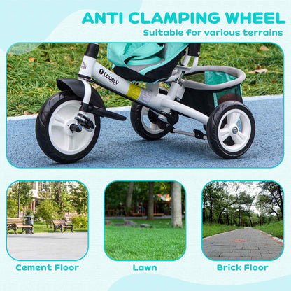 Tricycle évolutif 6 en 1 pour tout-petits 1-5 ans
