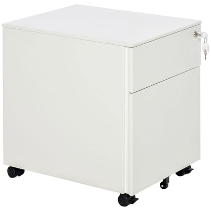 Classeur de bureau mobile en acier verrouillable