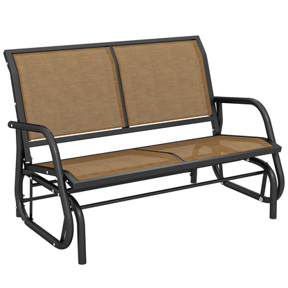 Banc Bascule Extérieur 2 Places Maille Respirante