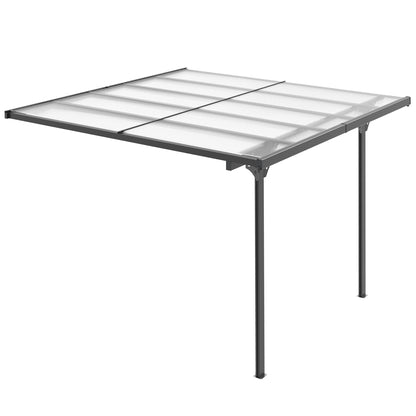 Pergola gazebo extérieur 3 x 3 m — aluminium