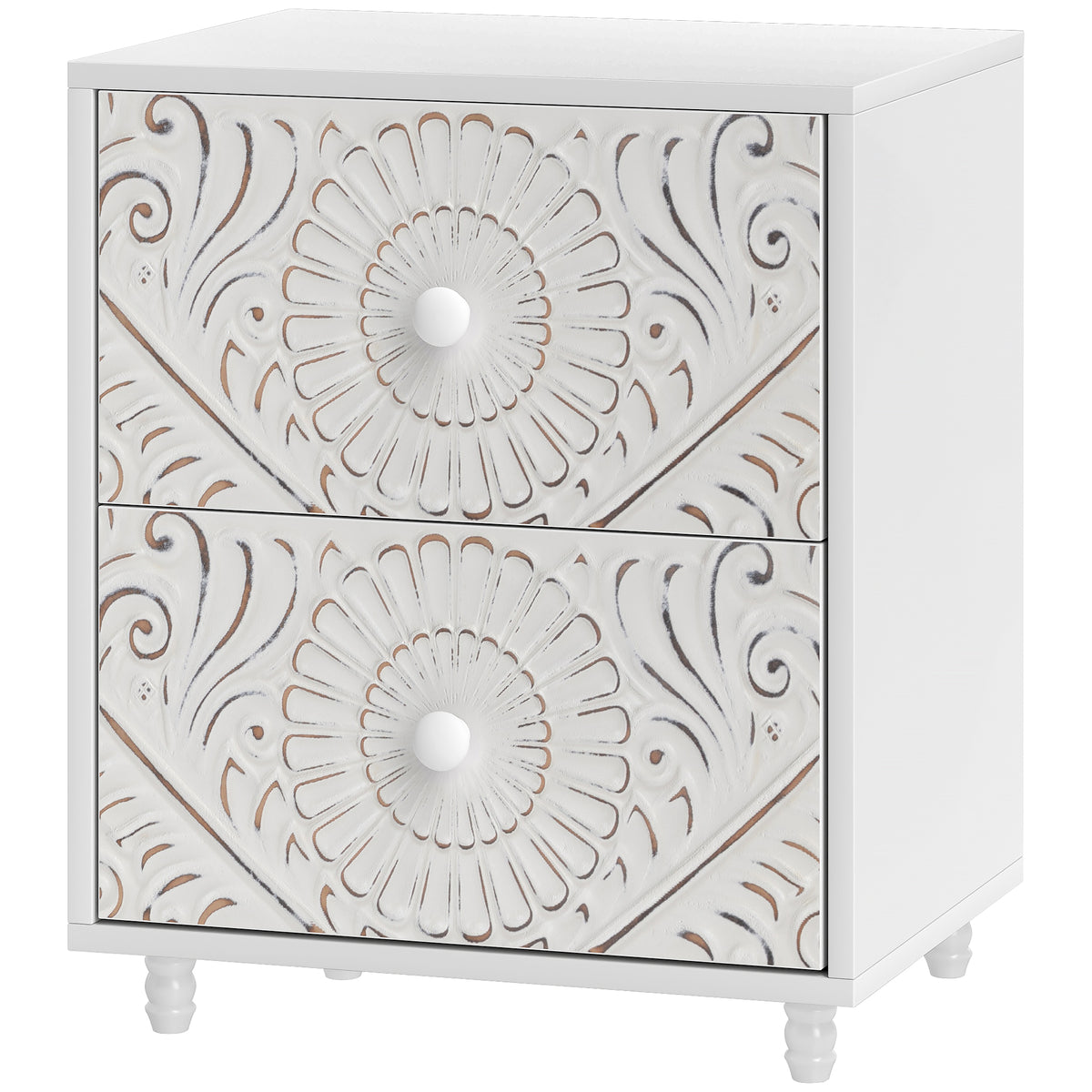 Table de chevet style moderne du milieu du siècle