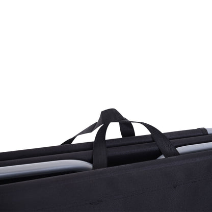 Chaise longue pliante extérieure à dossier réglable