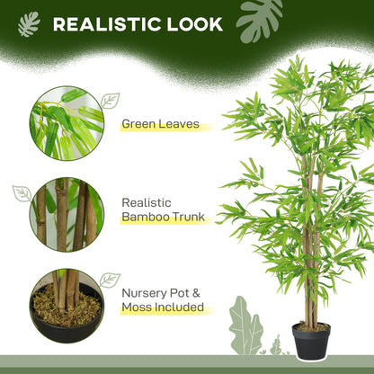 Arbre de bambou artificiel 4 pi