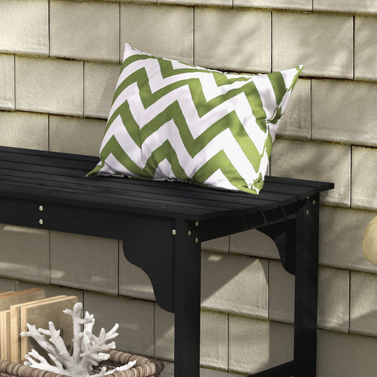 Banc de jardin bois double places — naturel