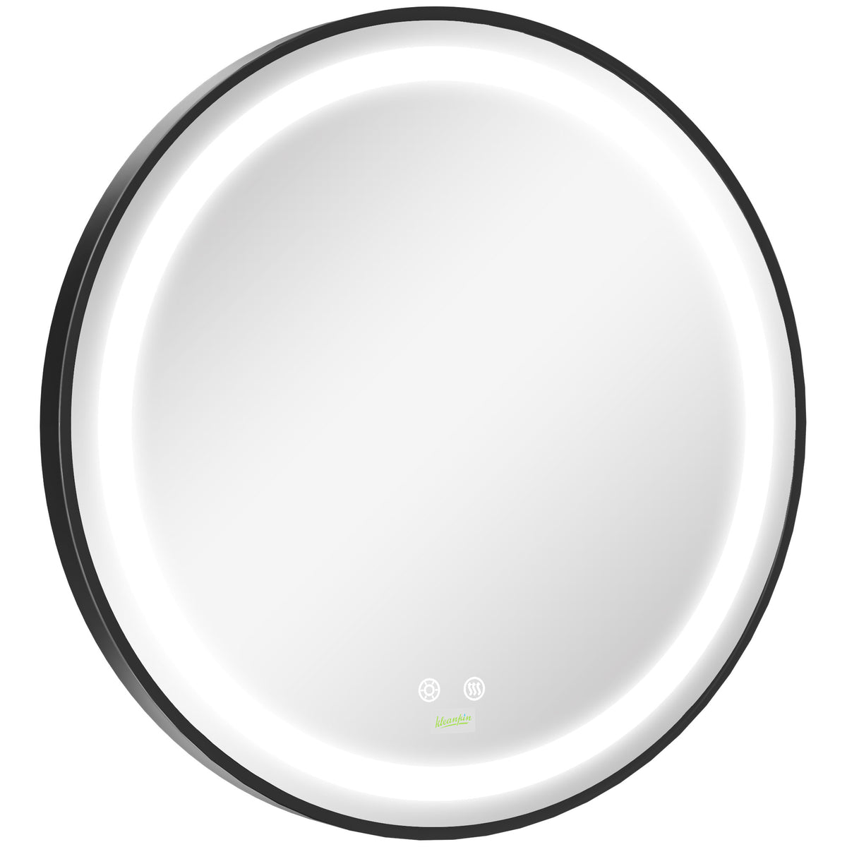 Miroir de salle de bain à DEL lumineux et antibuée