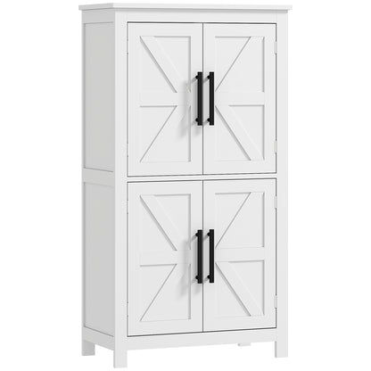Meuble de rangement de salle de bain style fermette