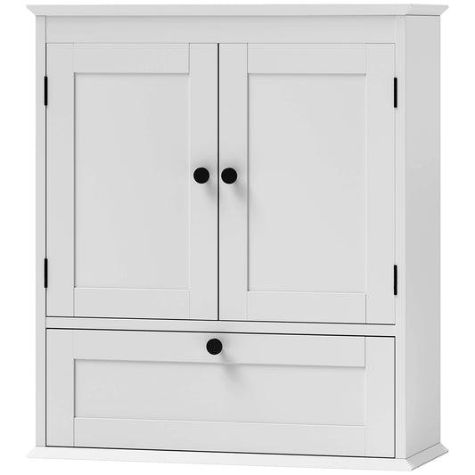 Armoire murale salle de bain à tablette ajustable