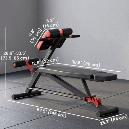 Banc de musculation multifonctionnel réglable