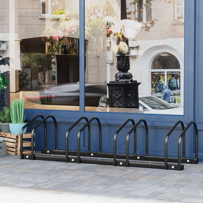 Support à vélos en acier pour 4 vélos