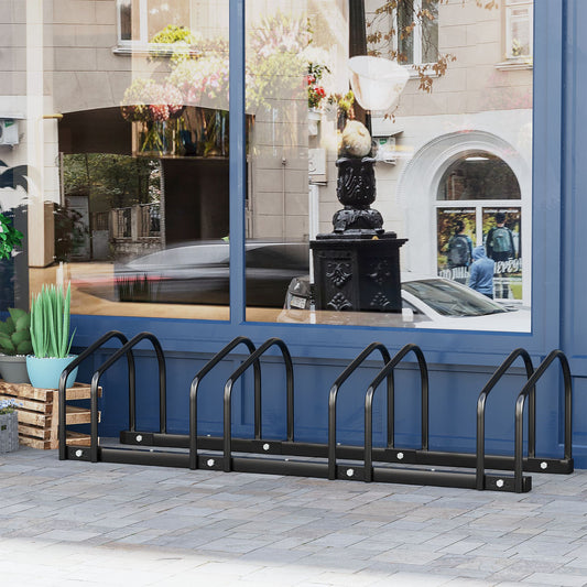 Support à vélos en acier pour 4 vélos