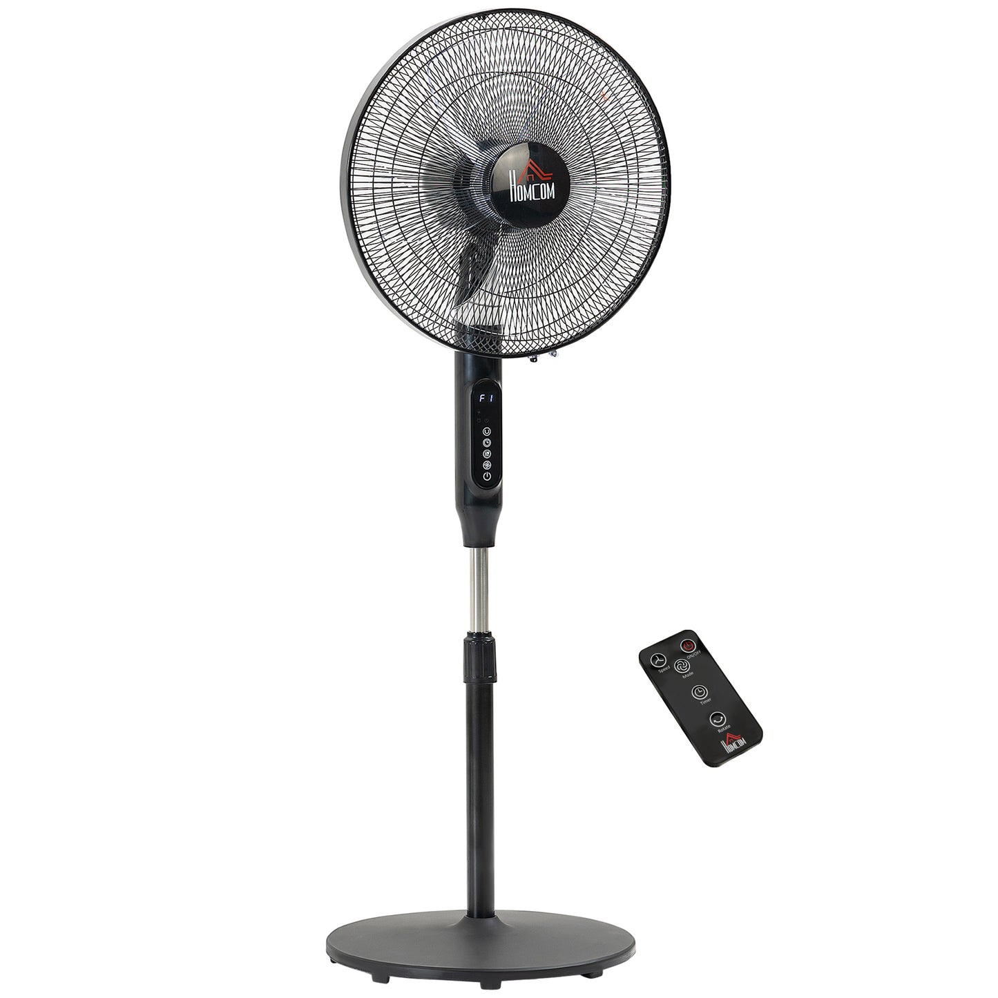 Ventilateur sur pied avec télécommande hauteur réglable