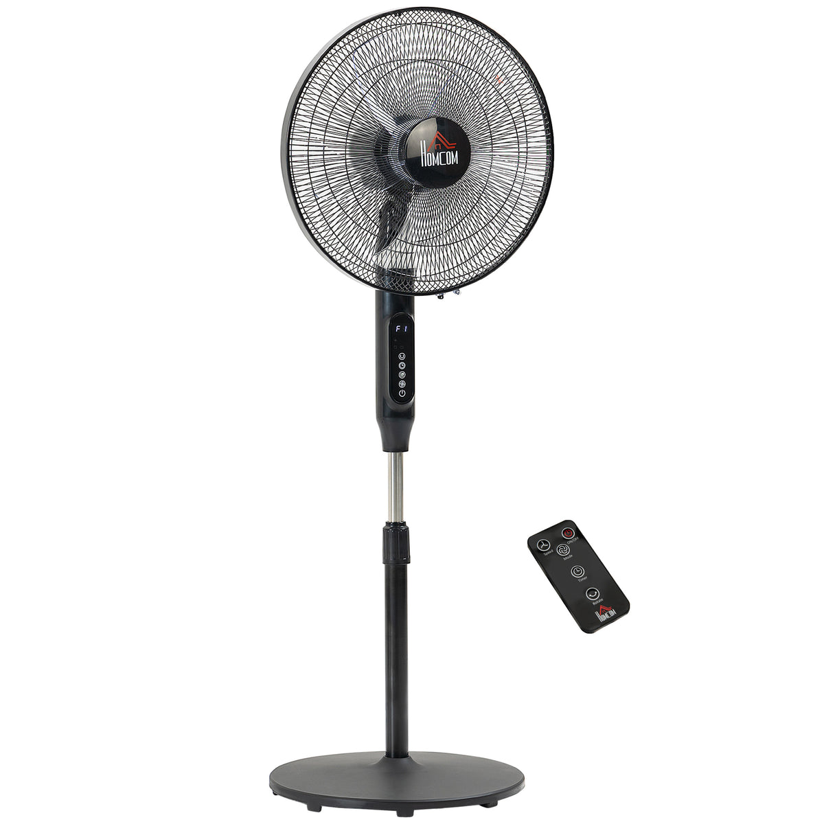Ventilateur sur pied avec télécommande hauteur réglable