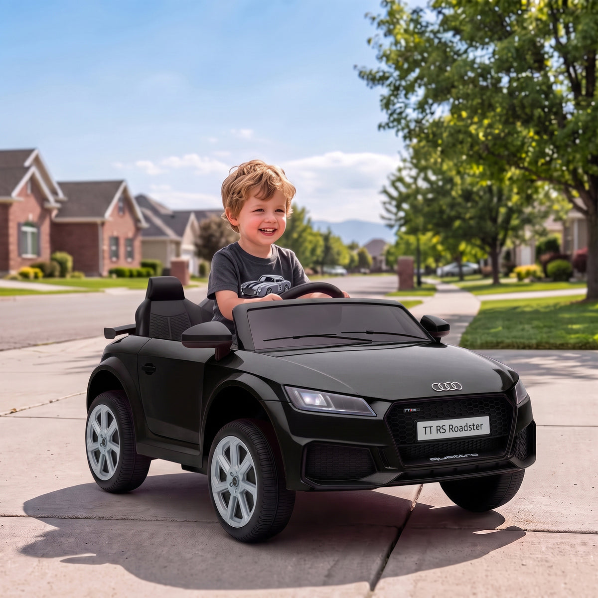 Voiture électrique pour enfants TT RS 12 V télécommandée
