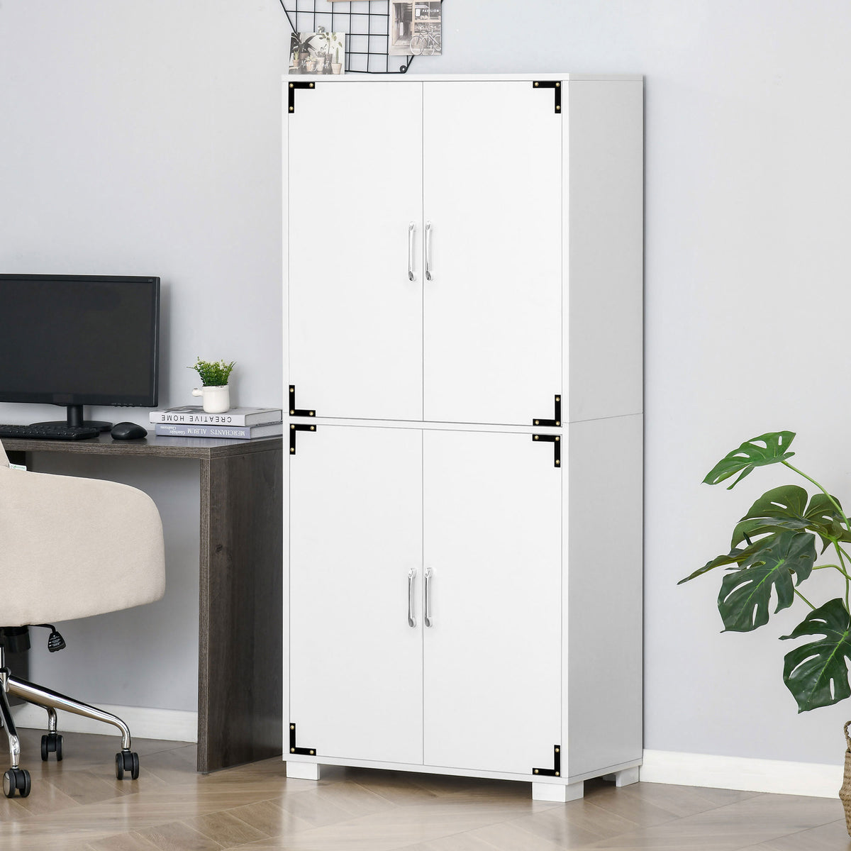 Armoire de cuisine garde-manger rustique