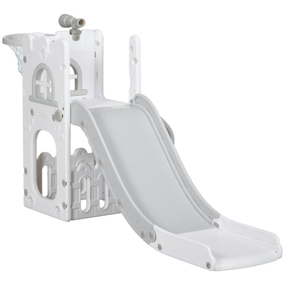 Glissade 5 en 1 pour tout-petit avec panier de basketball