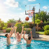 Panier de basketball réglable 244–305 cm avec planche 119 cm